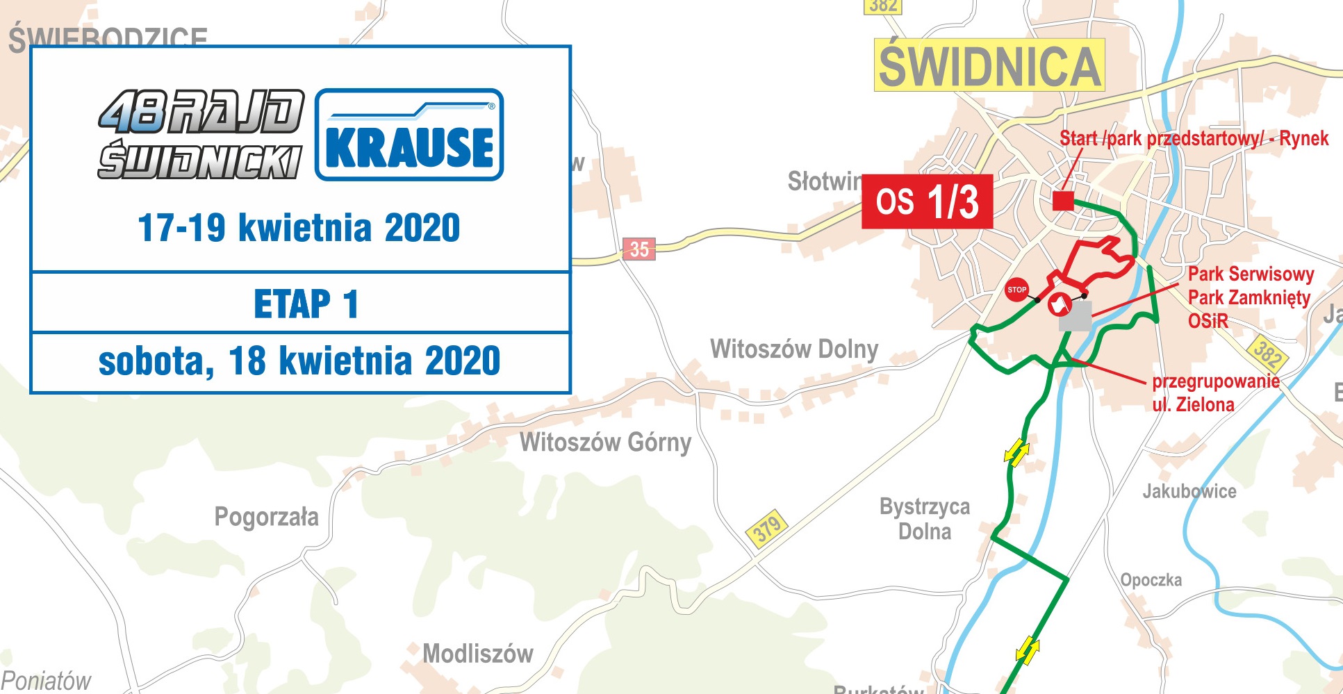 Mapy 48. Rajdu Świdnickiego – KRAUSE 2020